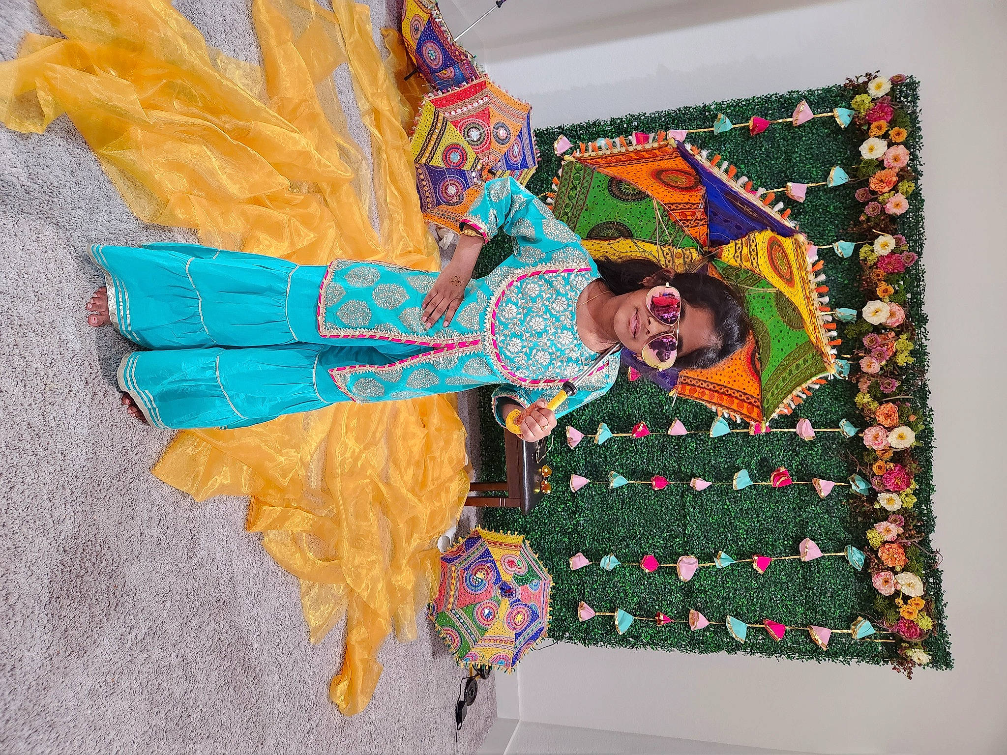 Varnika joined the competition — help win amazing prizes! art, costume, costume_design, craft, creative_arts, dance, event, fashion_design, linens, pattern, performing_arts, person, rectangle, silk, smile, textile, visual_arts