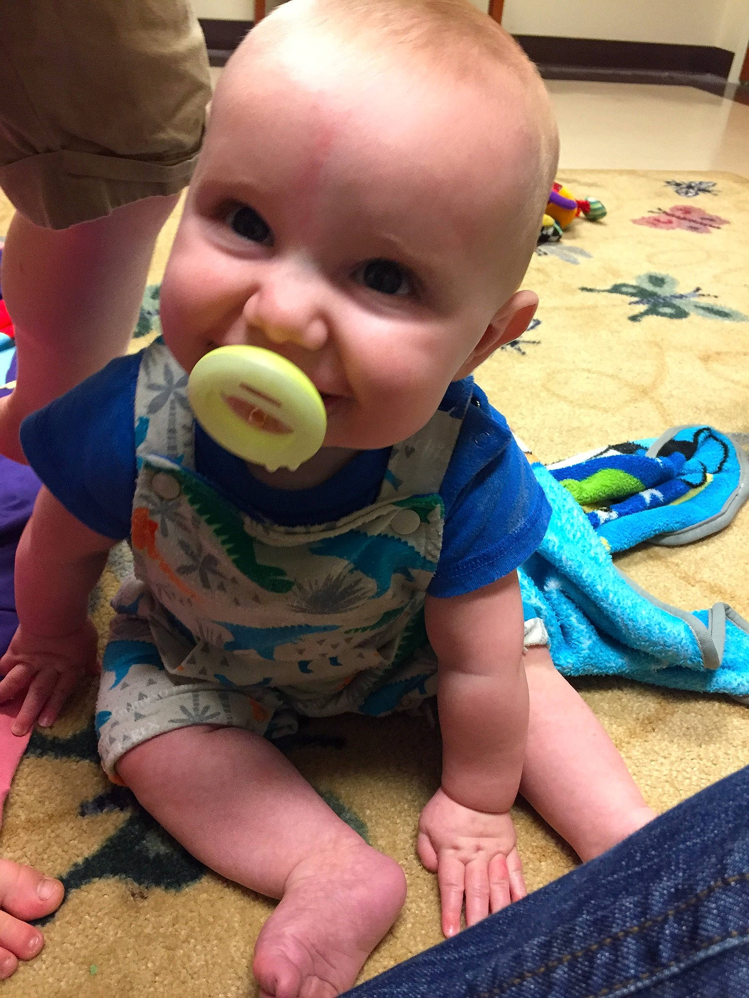 Kyllynn is registered to the contest to win money with this photo: baby, cheek, child, head, person, play, skin, toddler