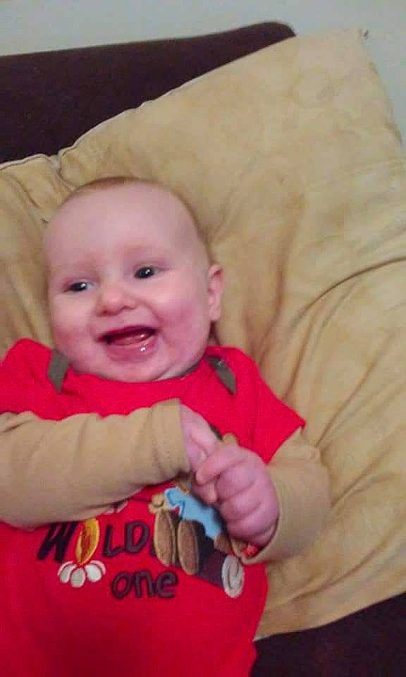 Braylon joined the competition — help win amazing prizes! arm, baby, cheek, child, eye, face, facial_expression, finger, fun, hand, head, joy, lip, mouth, person, pink, play, product, skin, smile