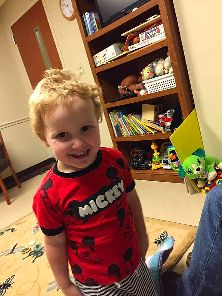 Braylon joined the competition — help win amazing prizes! child, fun, hair, joy, person, play, room, t_shirt, toddler, under_exposed