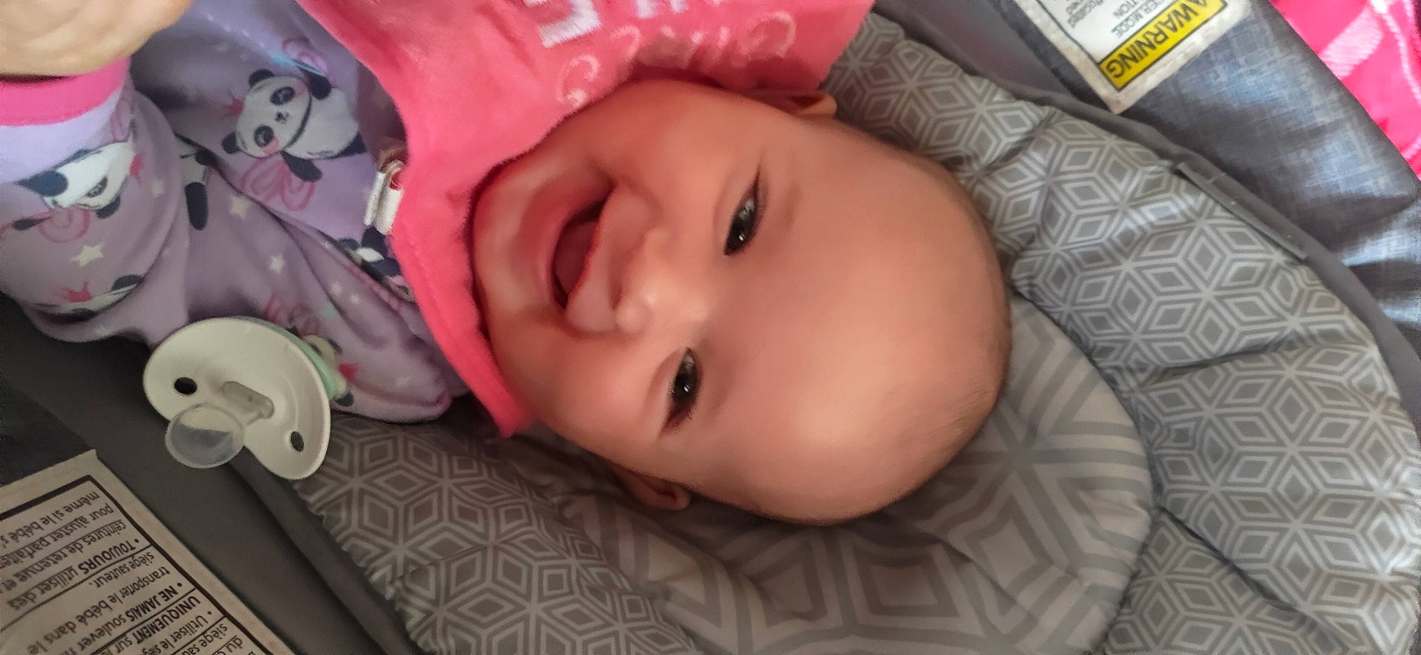 Sweet Pea is registered to the contest to win money with this photo: baby, baby_toddler_clothing, cheek, child, chin, eye, eyebrow, eyelash, facial_expression, fun, grass, head, headgear, iris, joy, lip, mouth, nose, person, skin