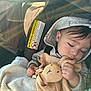 Oliver is registered to the contest to win money with this photo: baby, blanket, car_seat, child, closed_eyes, cozy, eyelashes, hand, harness, hoodie, lens_flare, nap, peaceful, plush_toy, sleeping, stuffed_animal, sunlight, toddler, toy_bunny, vehicle_interior