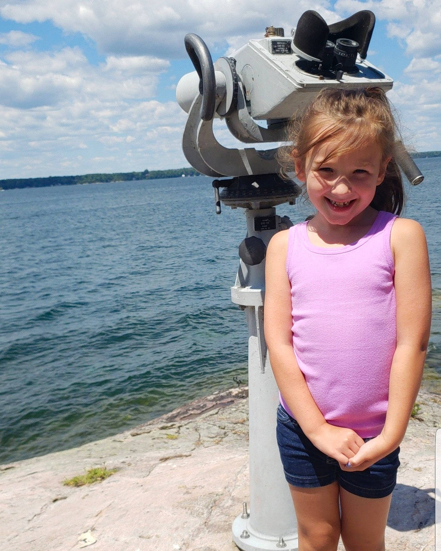 Calina is registered to the contest to win money with this photo: child, fun, girl, joy, person, product, sea, shoulder, smile, tourism, vacation, water