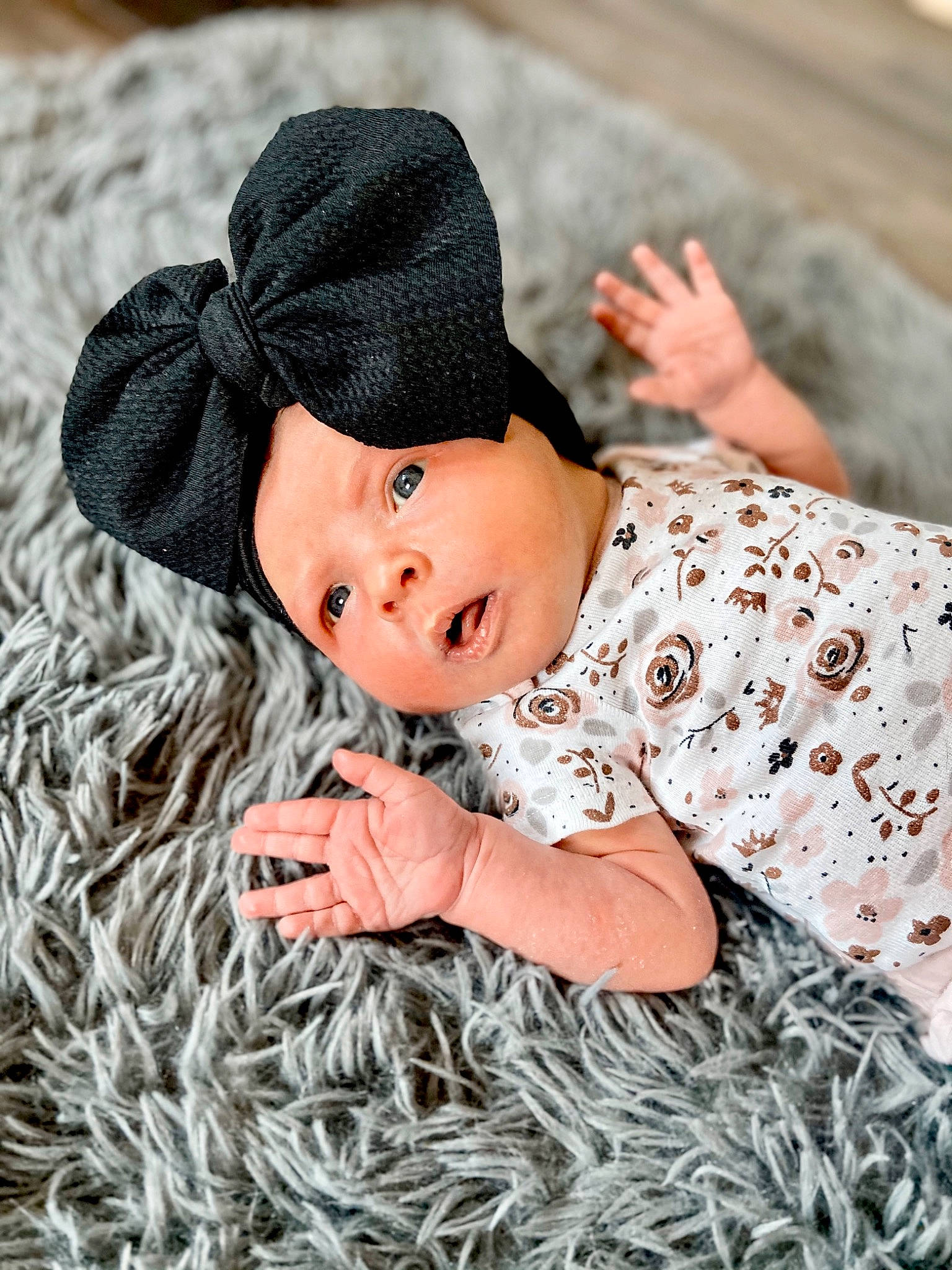 Brylee is registered to the contest to win money with this photo: baby, cap, costume_hat, cowboy_hat, doll, fedora, grass, happy, hat, headgear, headwear, mammal, pattern, people_in_nature, person, sleeve, sun_hat, textile, toddler, toy