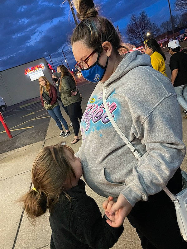 Amiya joined the competition — help win amazing prizes! city, event, eyewear, fun, glasses, goggles, jacket, leisure, luggage_and_bags, pedestrian, person, recreation, road, sky, standing, street, sunglasses, tourism, travel, tree