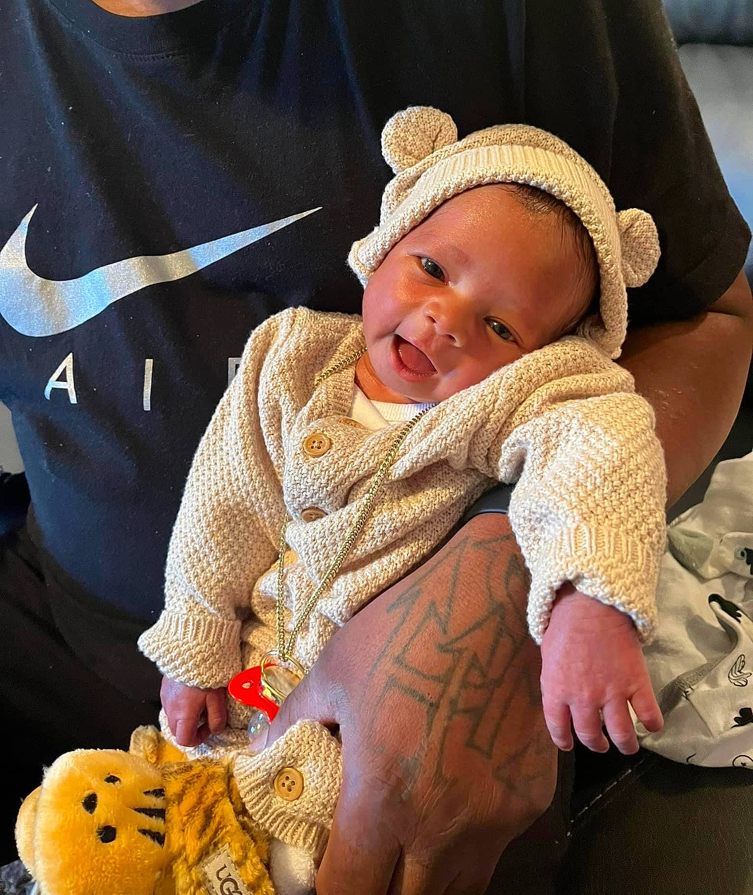 Amir joined the competition — help win amazing prizes! abdomen, baby, baby_products, baby_sleeping, baby_toddler_clothing, calabaza, cap, cheek, child, comfort, cool, fashion_accessory, happy, lap, linens, person, sitting, textile, toddler, tradition