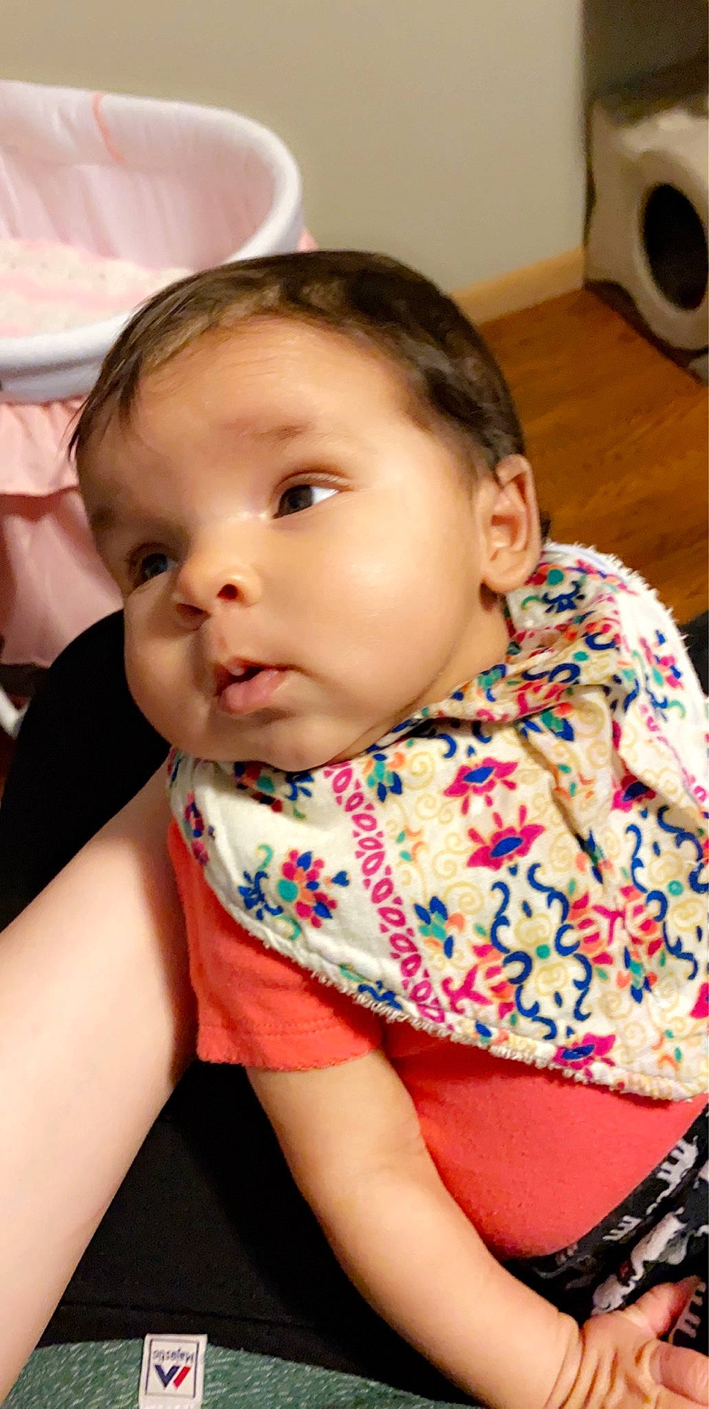 Chanel is registered to the contest to win money with this photo: baby, cheek, child, lip, neck, person, skin, toddler