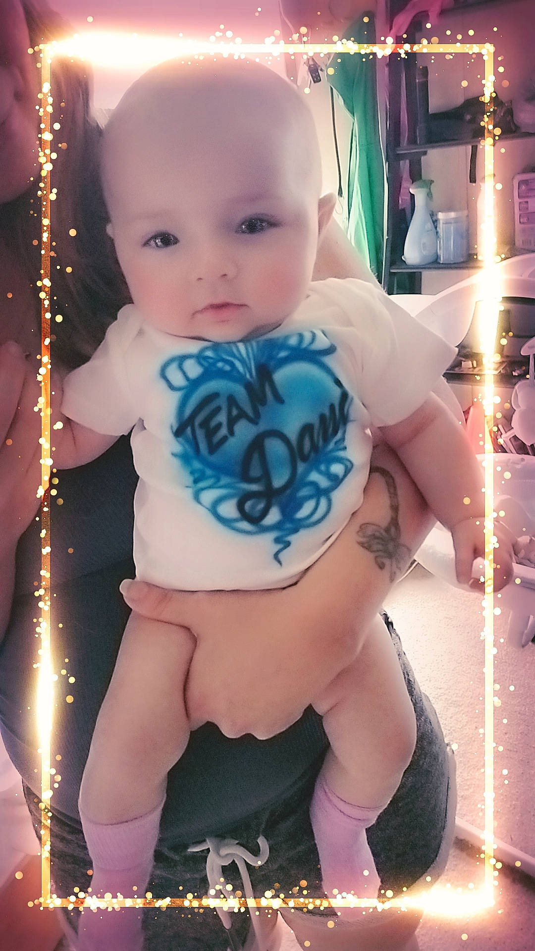 Dani joined the competition — help win amazing prizes! baby, baby_toddler_clothing, beauty, cheek, chest, child, cool, fashion, finger, fun, happy, human, person, pink, shorts, shoulder, skin, sleeve, thigh, toddler