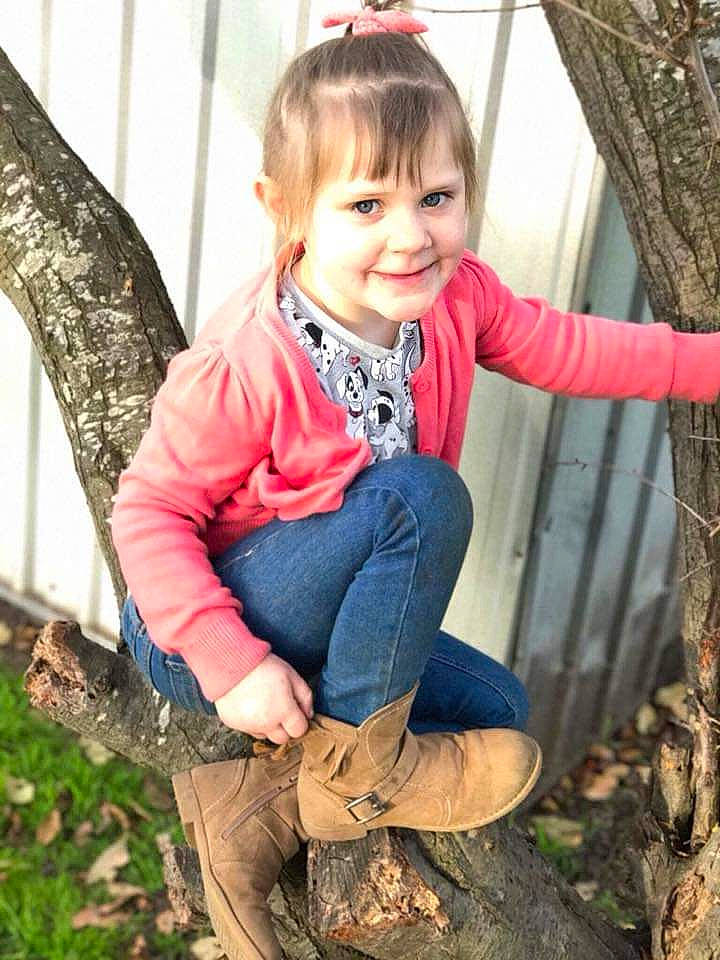 Lilly joined the competition — help win amazing prizes! child, child_model, denim, fun, jeans, joy, leg, outerwear, person, plant, play, sitting, skin, sleeve, smile, t_shirt, toddler, tree