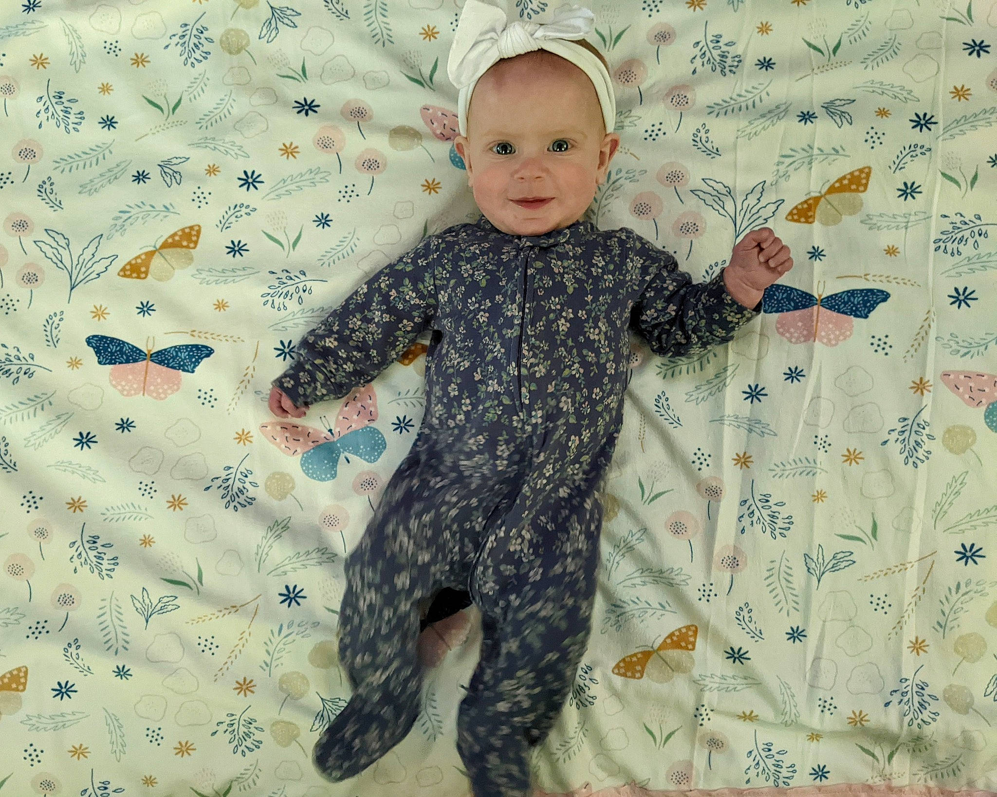 Ruby is registered to the contest to win money with this photo: art, baby_toddler_clothing, baby_toys, bedding, button, child, doll, font, gesture, happy, linens, pattern, person, product, room, sleeve, stuffed_toy, t_shirt, textile, toy