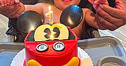 Alexander joined the competition — help win amazing prizes! baby, birthdaycake, birthdayparty, blowingoutcandles, cake, candle, cream, dessert, face, food, fun, head, icing, party, people, person