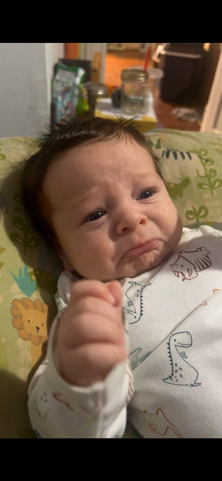 Saint joined the competition — help win amazing prizes! baby, cheek, chin, ear, eyebrow, eyelash, facial_expression, finger, forehead, gesture, hairstyle, happy, head, iris, lip, mouth, nose, person, skin, sleeve