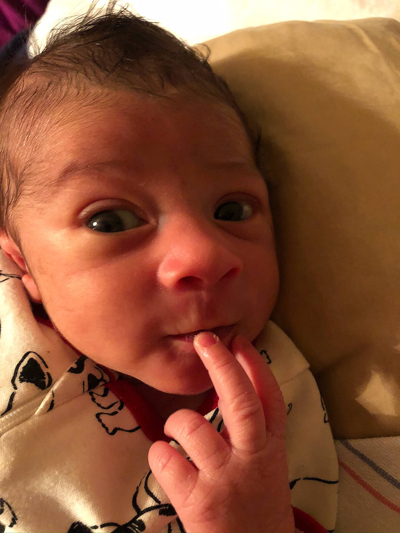 Skai is registered to the contest to win money with this photo: baby, beauty, cheek, child, chin, close_up, ear, eye, eyebrow, face, finger, forehead, hand, head, lip, mouth, nose, organ, person, skin