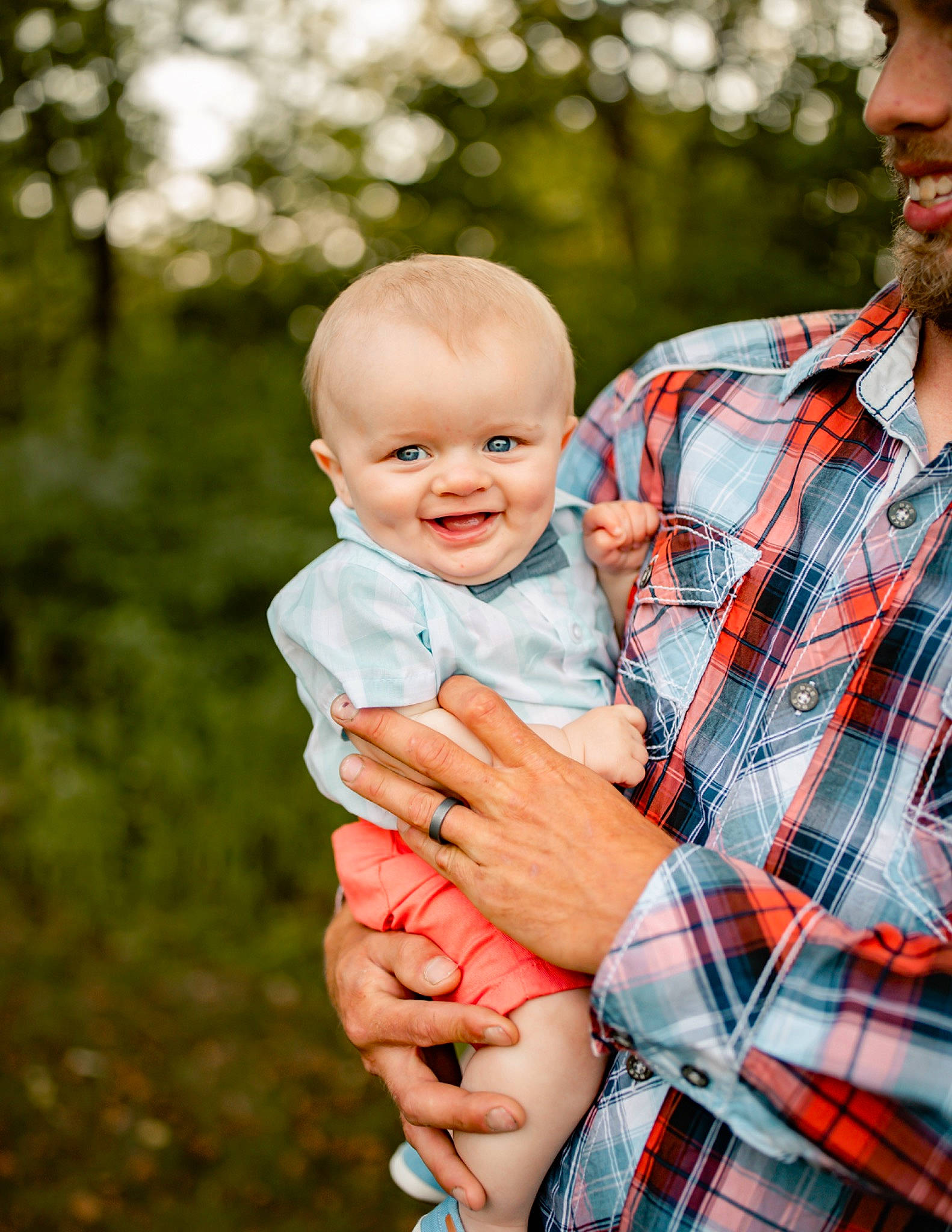 Jax joined the competition — help win amazing prizes! baby, beard, cap, child, collar, flash_photography, fun, gesture, grass, happy, hat, joy, pattern, people_in_nature, person, plaid, plant, sleeve, smile, spring