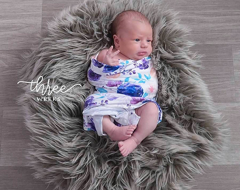 Kaliah joined the competition — help win amazing prizes! baby, baby_toddler_clothing, dress, electric_blue, event, fashion_design, fur, fur_clothing, happy, head, headgear, hood, human_body, magenta, person, pink, purple, sleeve, textile, toddler