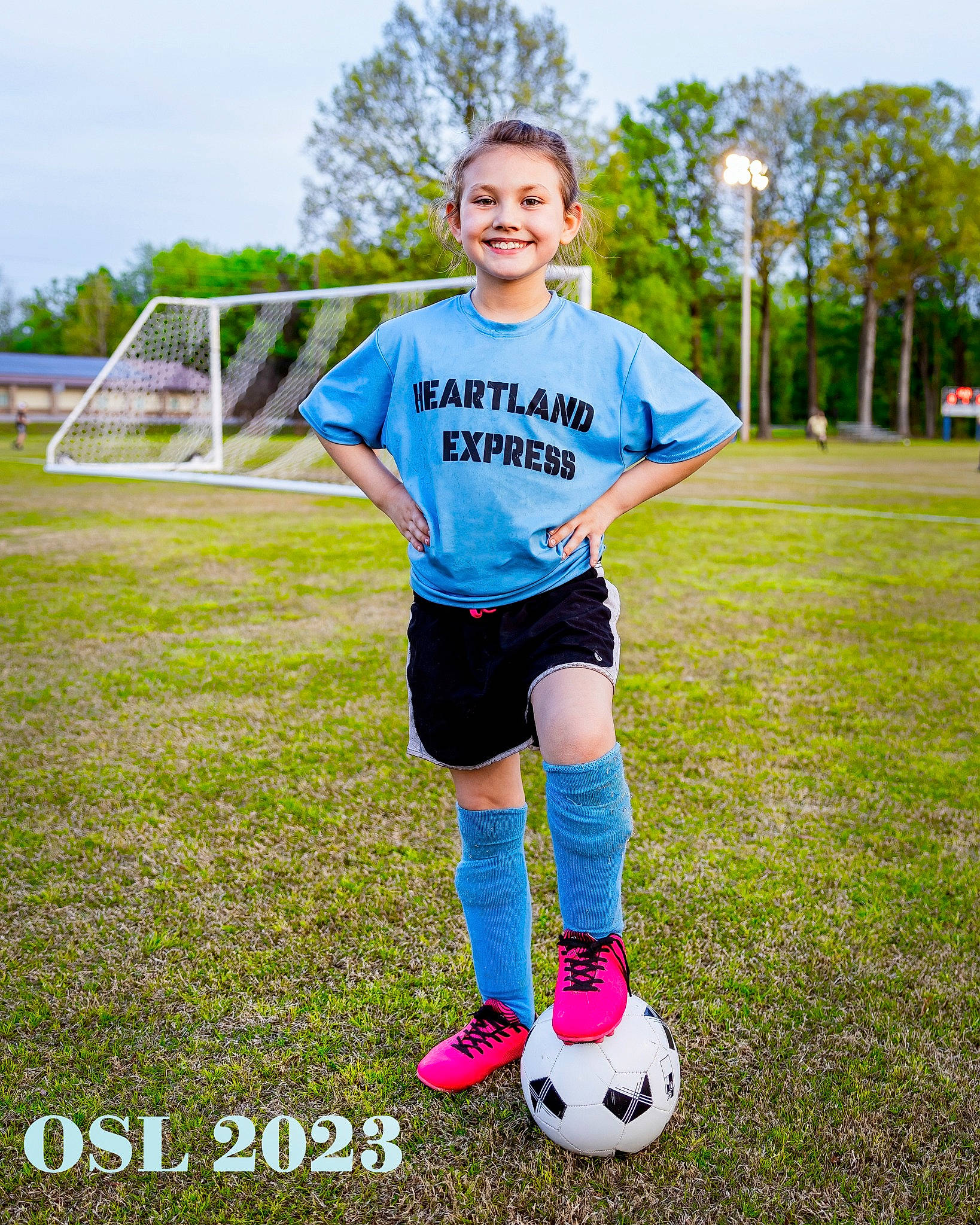 Sofia joined the competition — help win amazing prizes! ball, ball_game, football, football_player, grass, jersey, joy, leisure, person, player, shorts, sky, smile, soccer, soccer_ball, soccer_player, sports, sports_equipment, sportswear, team_sport
