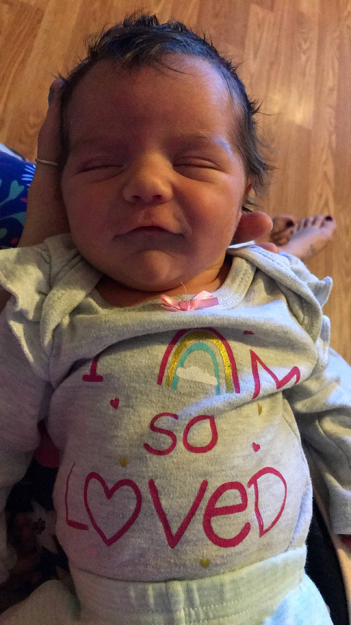 Olivia joined the competition — help win amazing prizes! baby, cheek, child, cool, face, facial_expression, forehead, happy, head, lip, nose, person, skin, smile, toddler