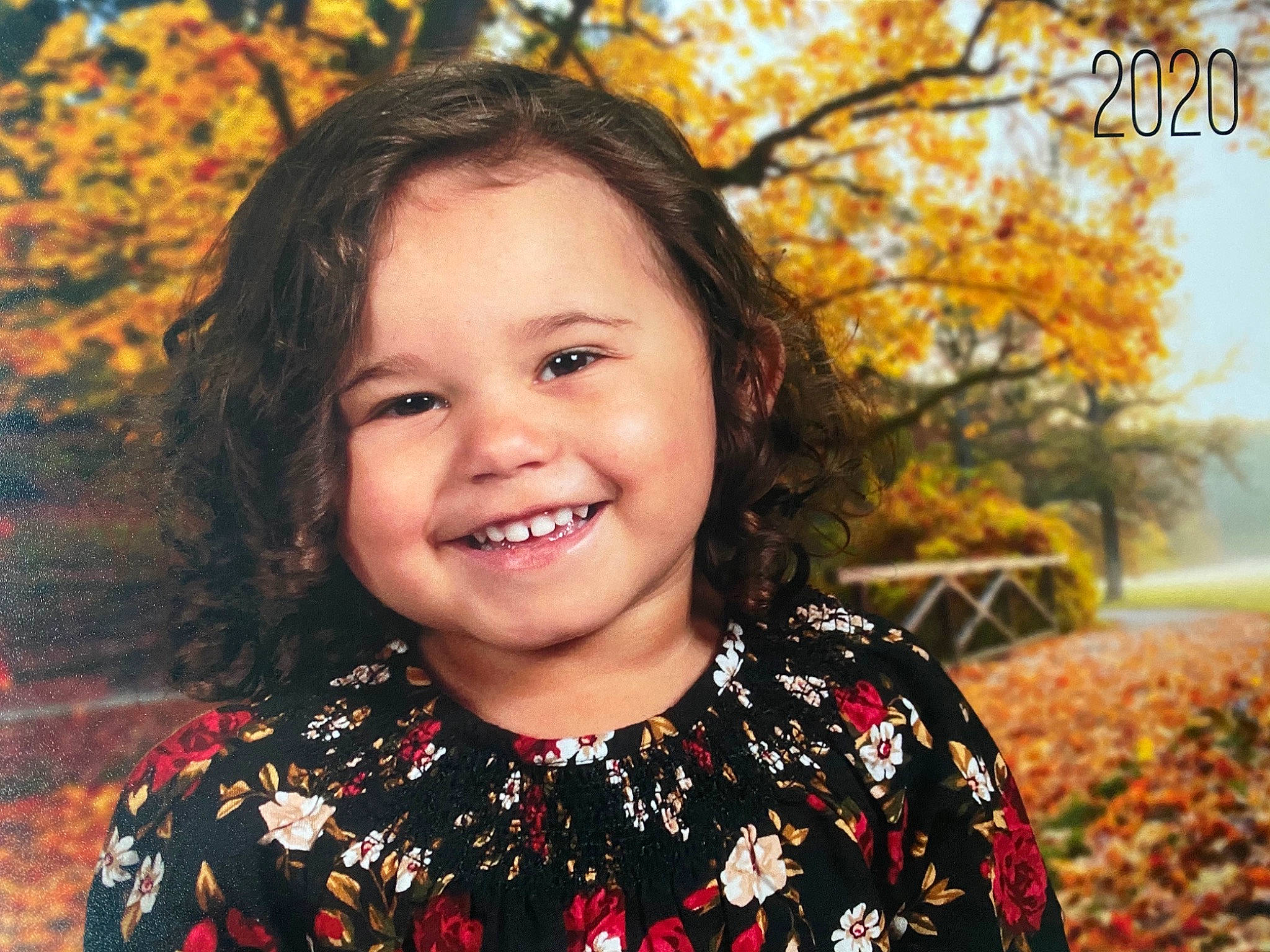 Aviana is registered to the contest to win money with this photo: autumn, beauty, child_model, clothing, day_dress, deciduous, eye, facial_expression, happy, iris, joy, laugh, leaf, people_in_nature, person, pleased, portrait, portrait_photography, spring, tooth