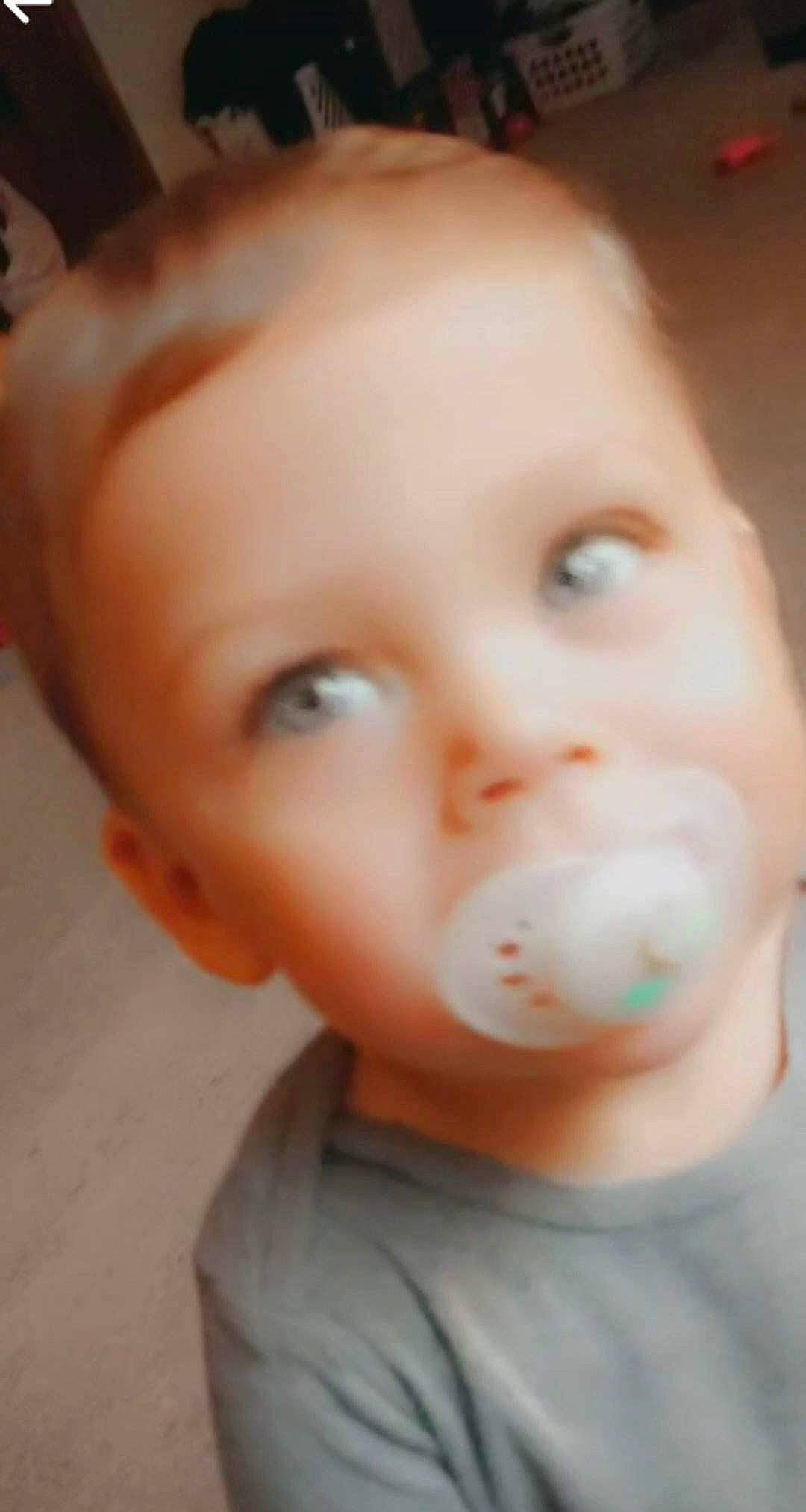 Elijah is registered to the contest to win money with this photo: baby, baby_toddler_clothing, cheek, child, ear, eyebrow, eyelash, forehead, fun, happy, iris, jaw, lip, mouth, neck, nose, person, portrait_photography, skin, smile