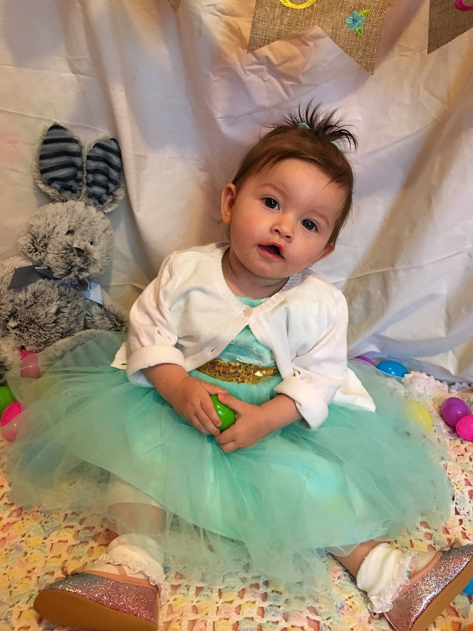 Aliyah Rose is registered to the contest to win money with this photo: baby, child, person, sitting, skin, toddler