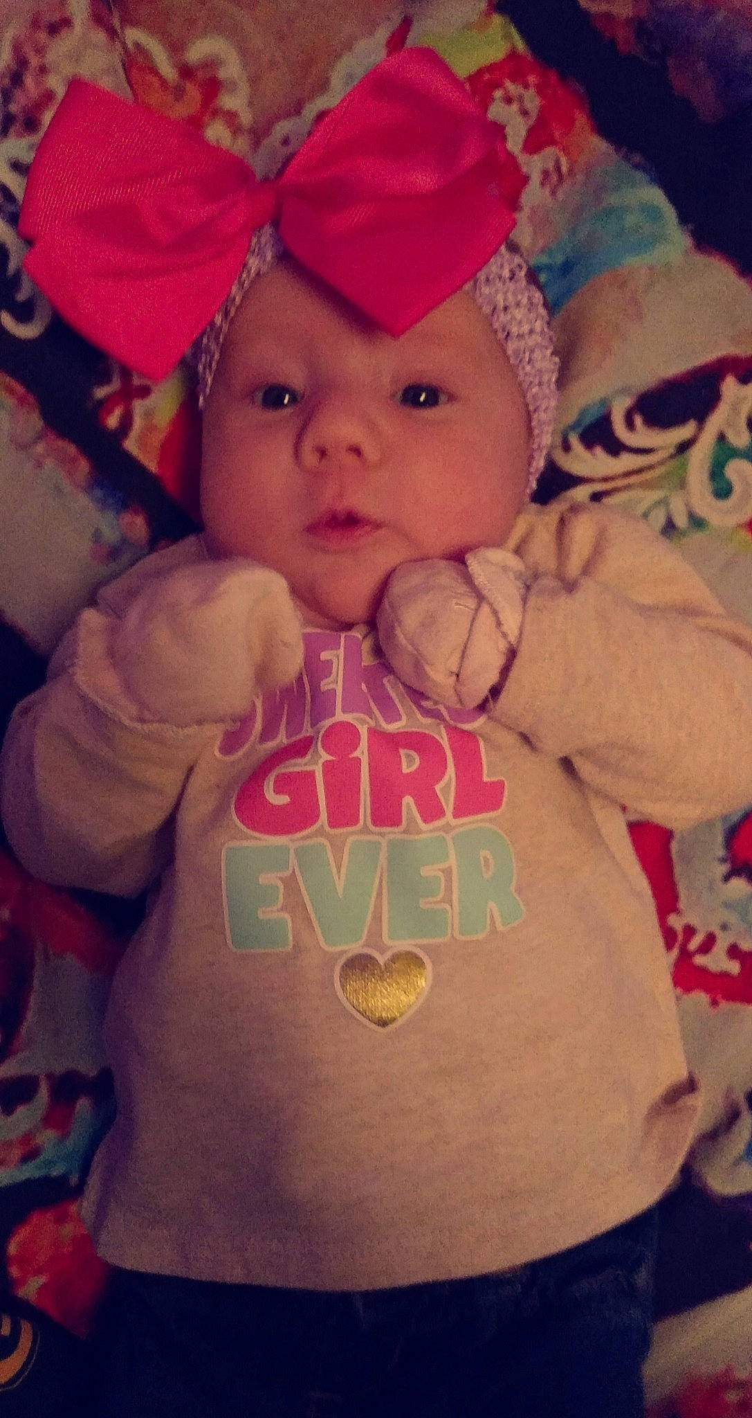 Briley joined the competition — help win amazing prizes! baby, baby_toddler_clothing, cheek, child, cool, forehead, happy, lip, person, pink, play, skin, smile, toddler