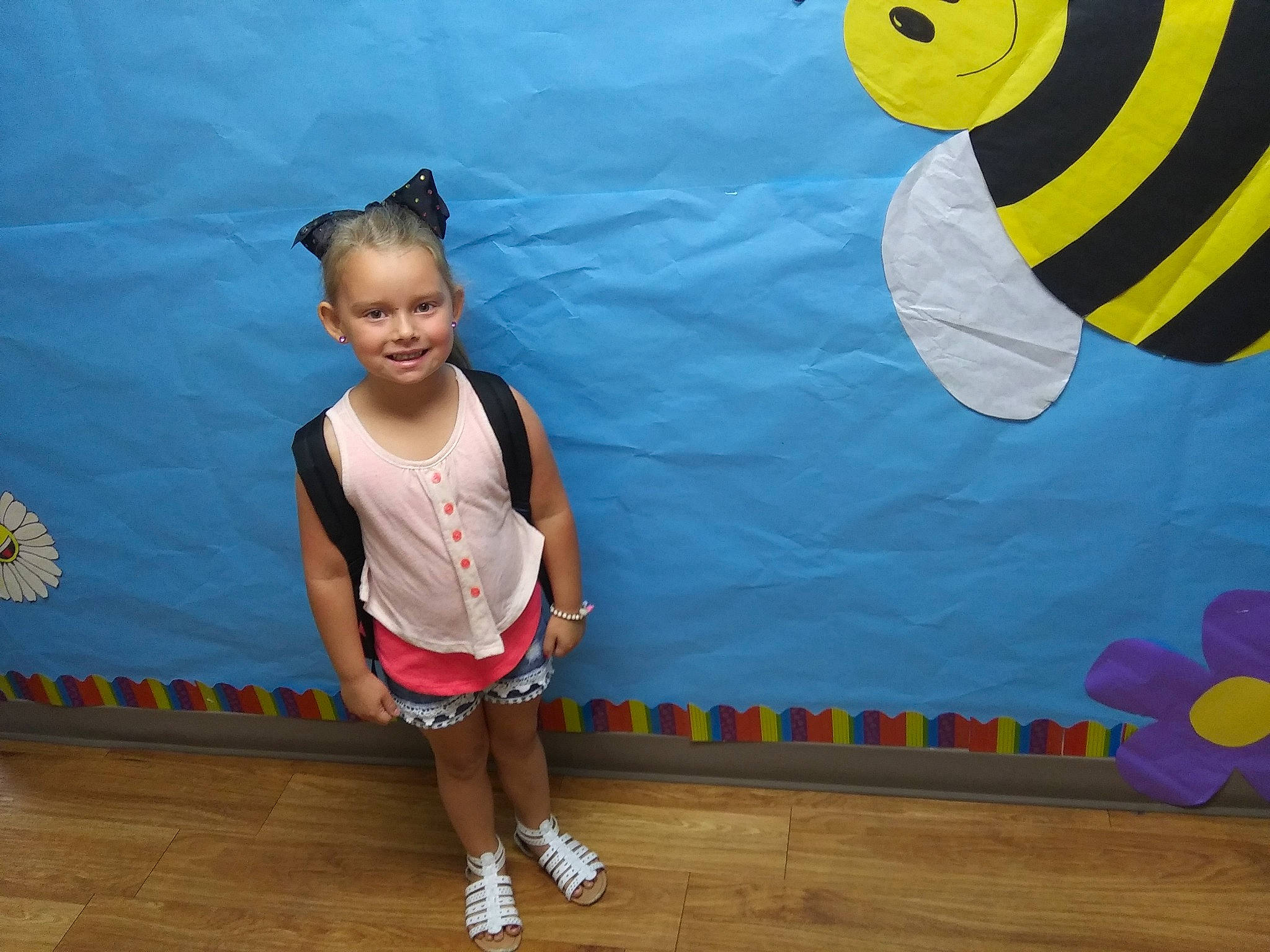 Brooklyn is registered to the contest to win money with this photo: art, child, fun, happy, joy, leisure, person, play, smile, summer, toddler, visual_arts, world, yellow