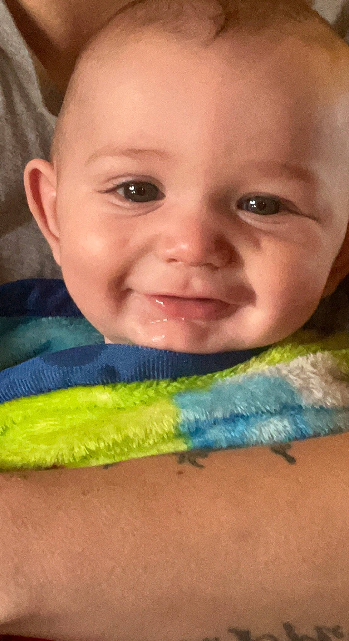 Ryder joined the competition — help win amazing prizes! azure, baby, baby_toddler_clothing, cheek, chin, eye, eyebrow, eyelash, facial_expression, finger, forehead, hairstyle, happy, iris, joy, lip, mouth, neck, nose, person