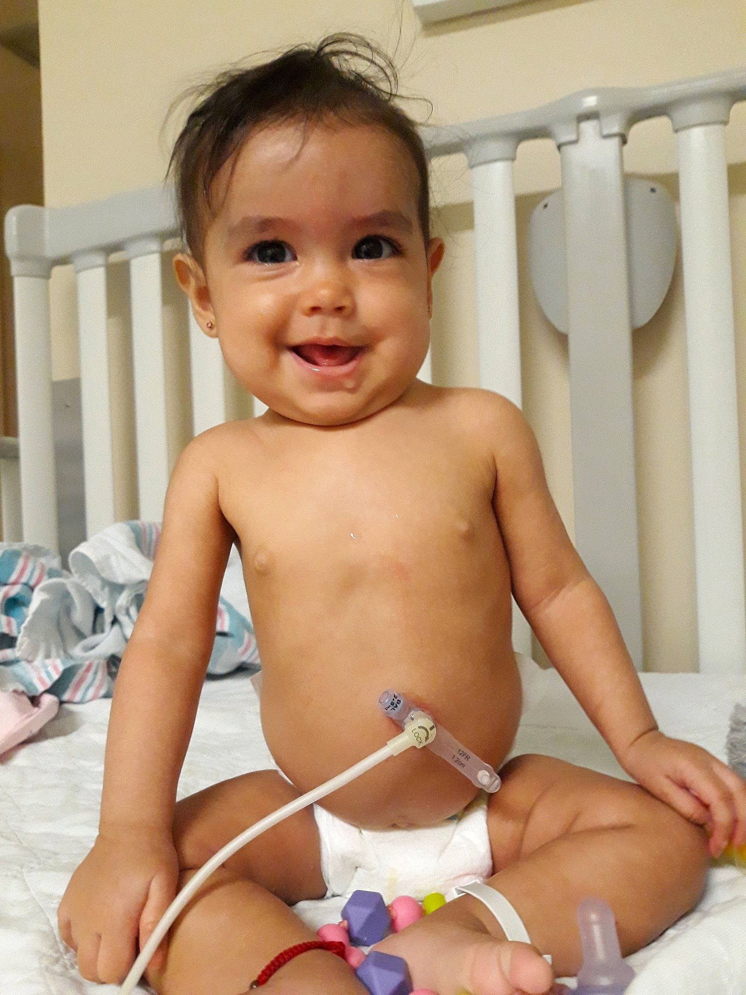 Astoria joined the competition — help win amazing prizes! baby, bathing, child, diaper, joy, leg, person, toddler, undergarment, vacation