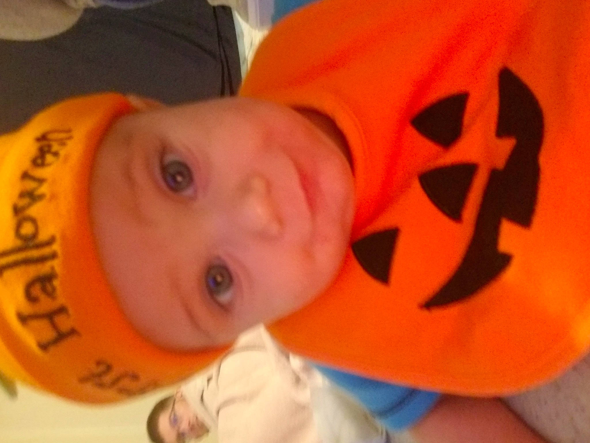 Jason is registered to the contest to win money with this photo: cheek, child, chin, cool, eye, eyebrow, eyelash, facial_expression, forehead, fun, hair, hairstyle, happy, headgear, headwear, lip, mouth, nose, orange, person