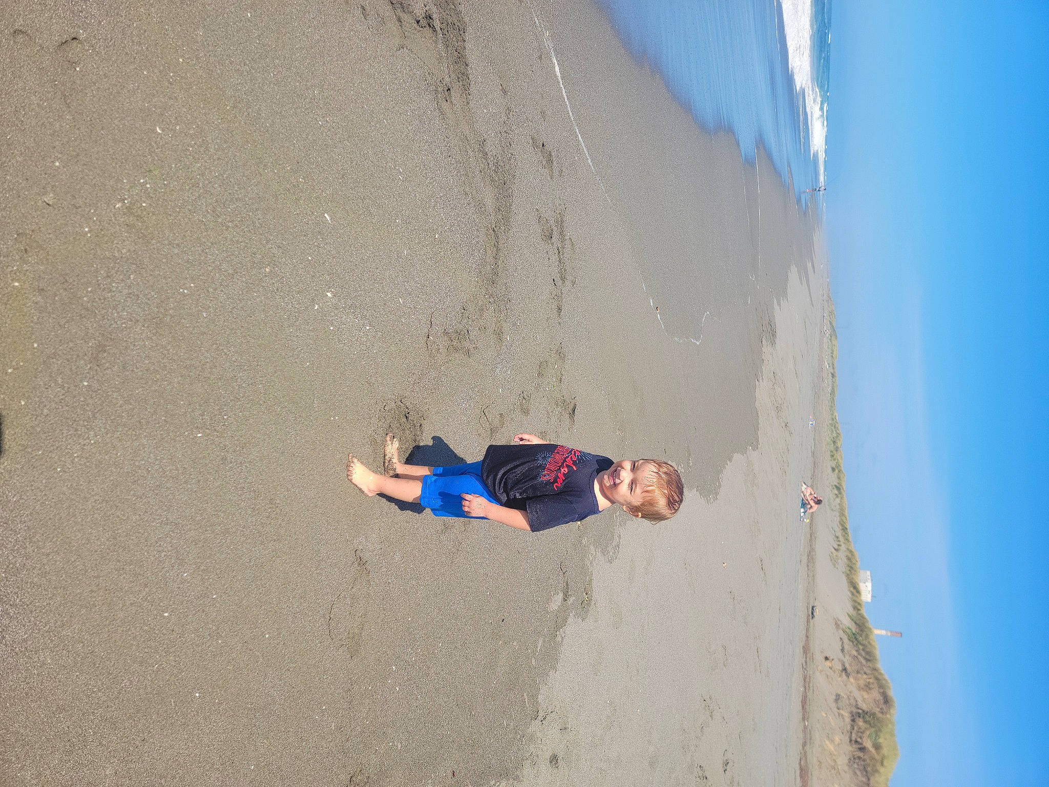 Evarette is registered to the contest to win money with this photo: adventure, aeolian_landform, azure, beach, concrete, dune, electric_blue, fun, funeral, geology, joy, landscape, leisure, person, recreation, sand, shadow, singing_sand, sky, slope