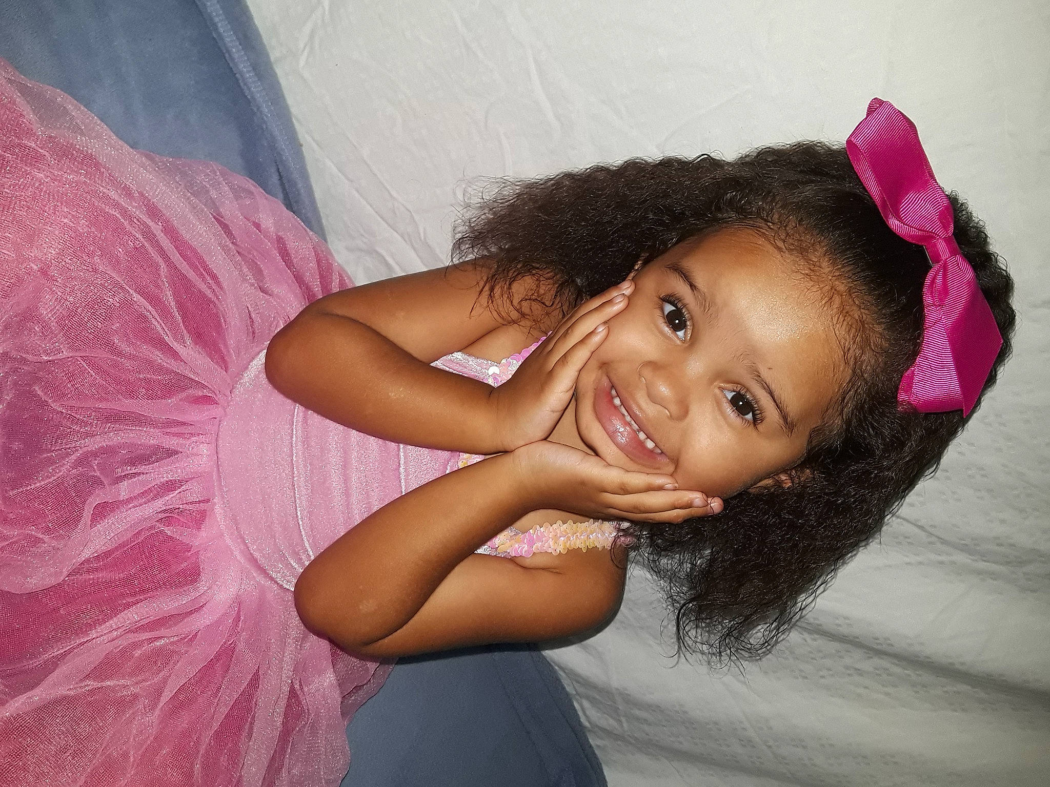 Mercedes is registered to the contest to win money with this photo: black_hair, cool, eye, eyebrow, fashion, flash_photography, fun, gesture, hair, hairstyle, happy, headgear, joy, lip, magenta, person, pink, purple, shoulder, skin