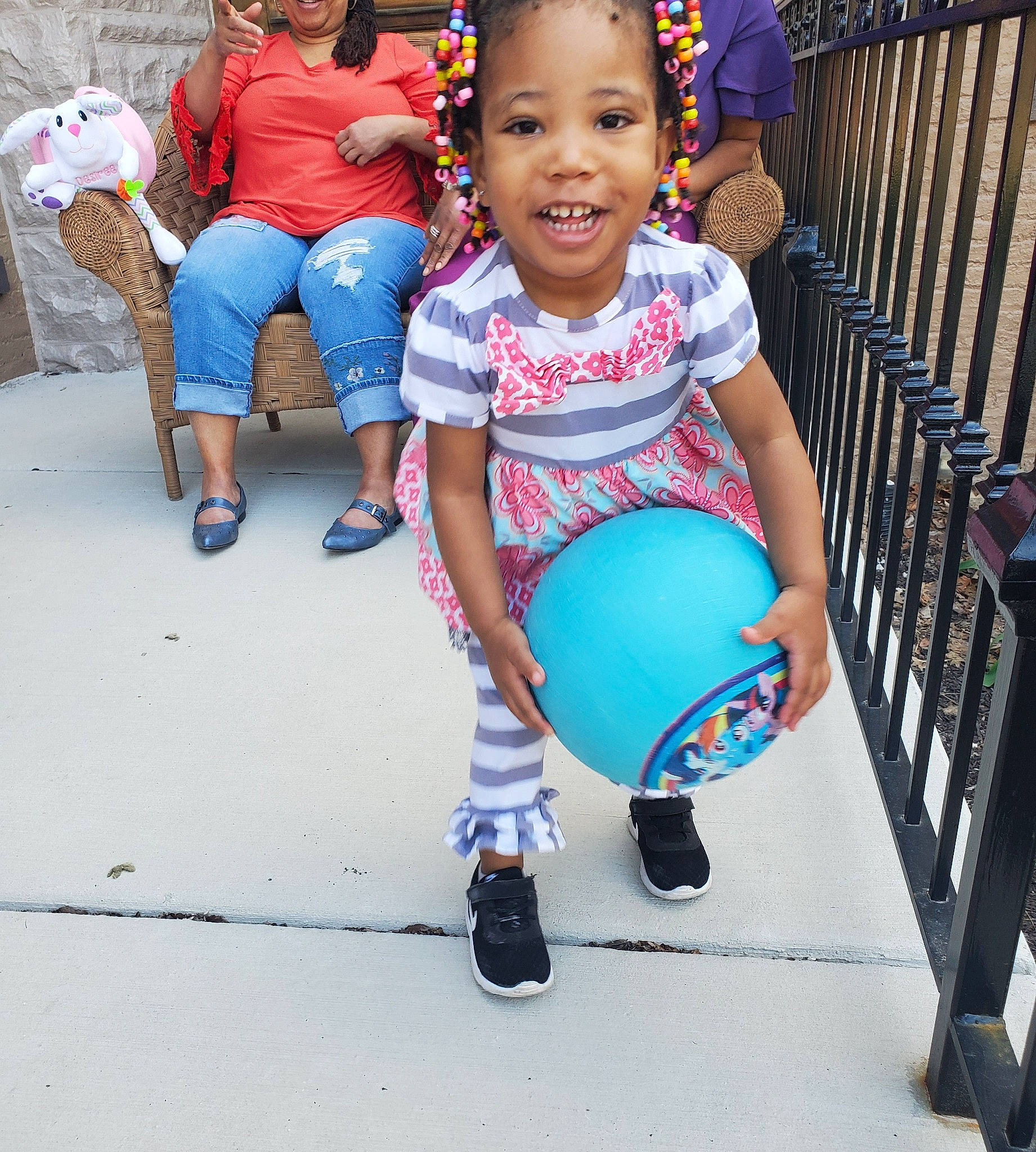 Desiree joined the competition — help win amazing prizes! baby_toddler_clothing, child, clothing, electric_blue, eye, footwear, fun, happy, joy, leisure, person, photograph, recreation, shoe, shorts, sleeve, smile, sneakers, standing, street_fashion