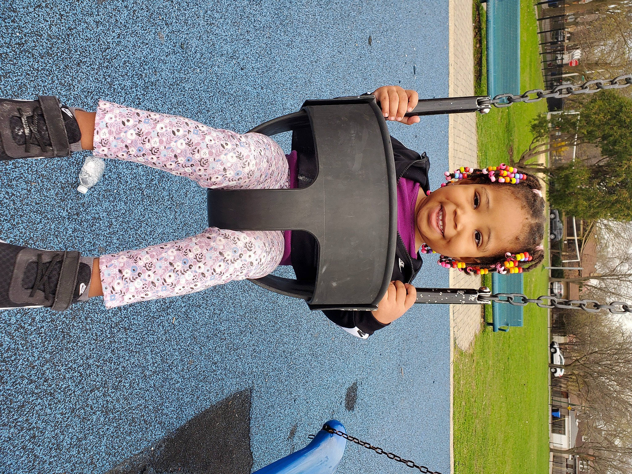 Desiree joined the competition — help win amazing prizes! baby_toddler_clothing, blue, child, city, electric_blue, fun, joy, leisure, pattern, person, plant, play, recreation, smile, toddler, tree, walking_shoe, window