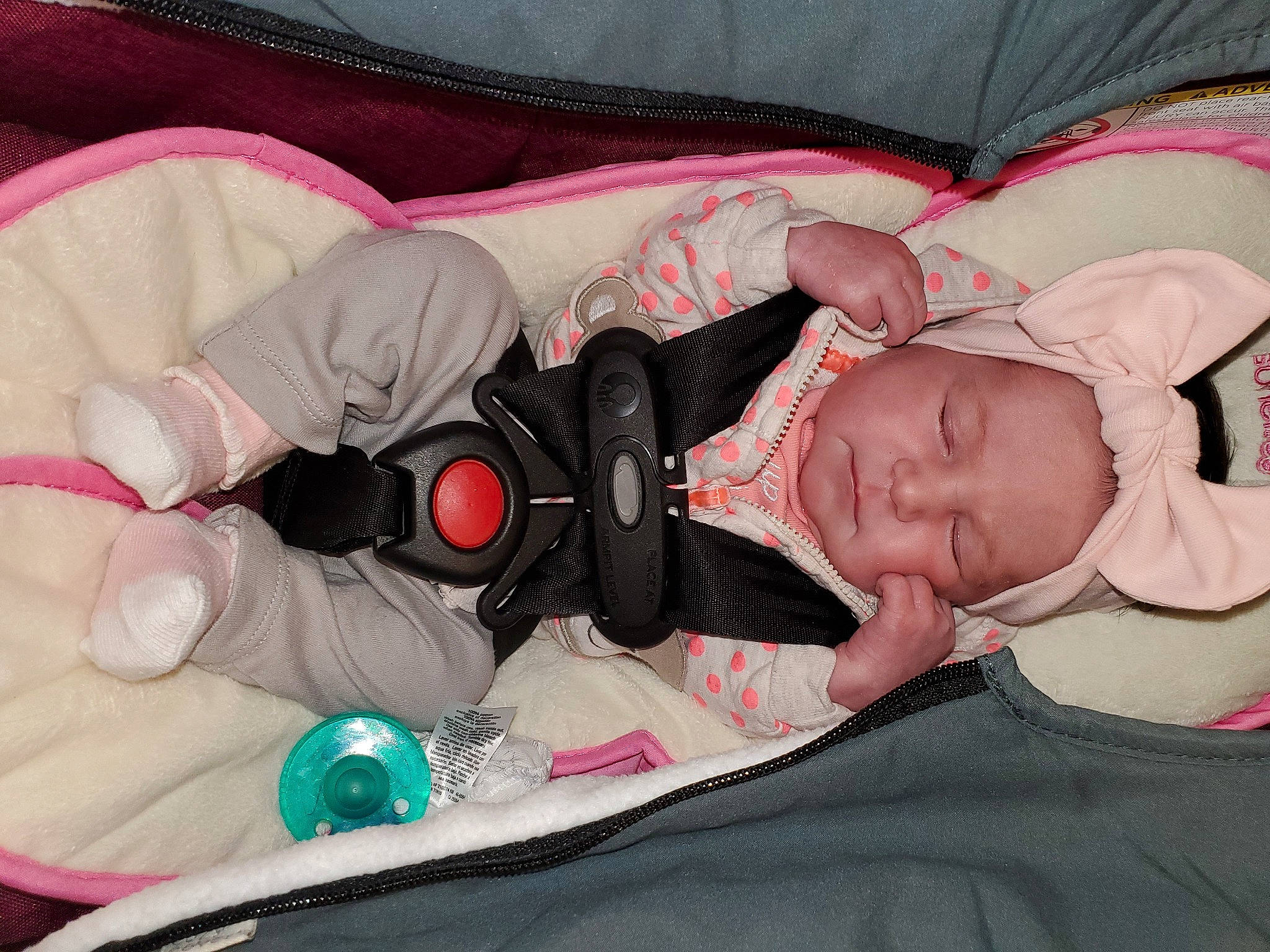 Emberlee joined the competition — help win amazing prizes! baby, baby_products, child, comfort, headwear, nap, person, product, sleep