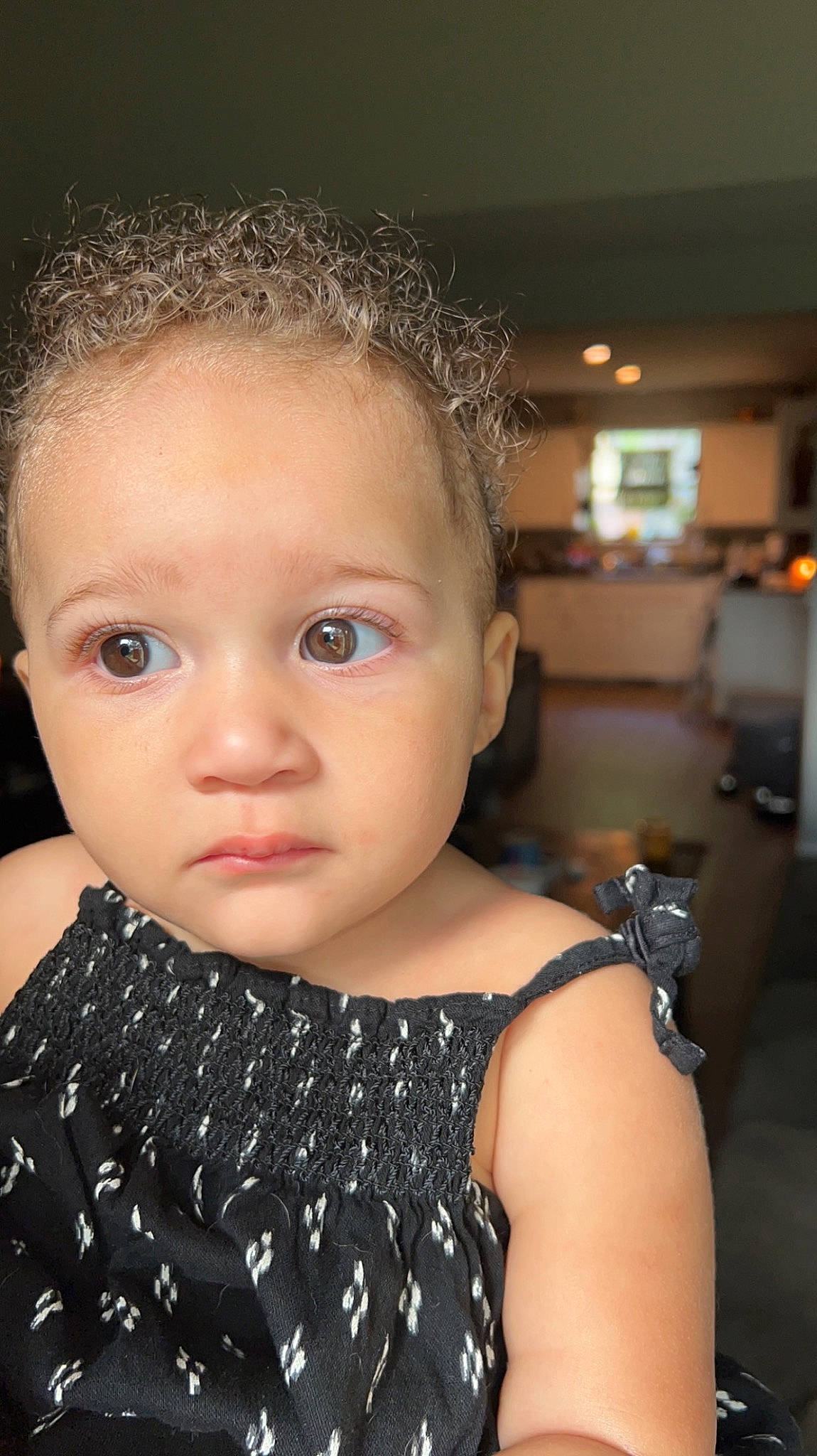 Eden is registered to the contest to win money with this photo: baby_toddler_clothing, black_hair, cheek, child, chin, eyebrow, eyelash, face, fashion, fashion_design, flash_photography, fun, hairstyle, happy, iris, lip, neck, nose, person, skin