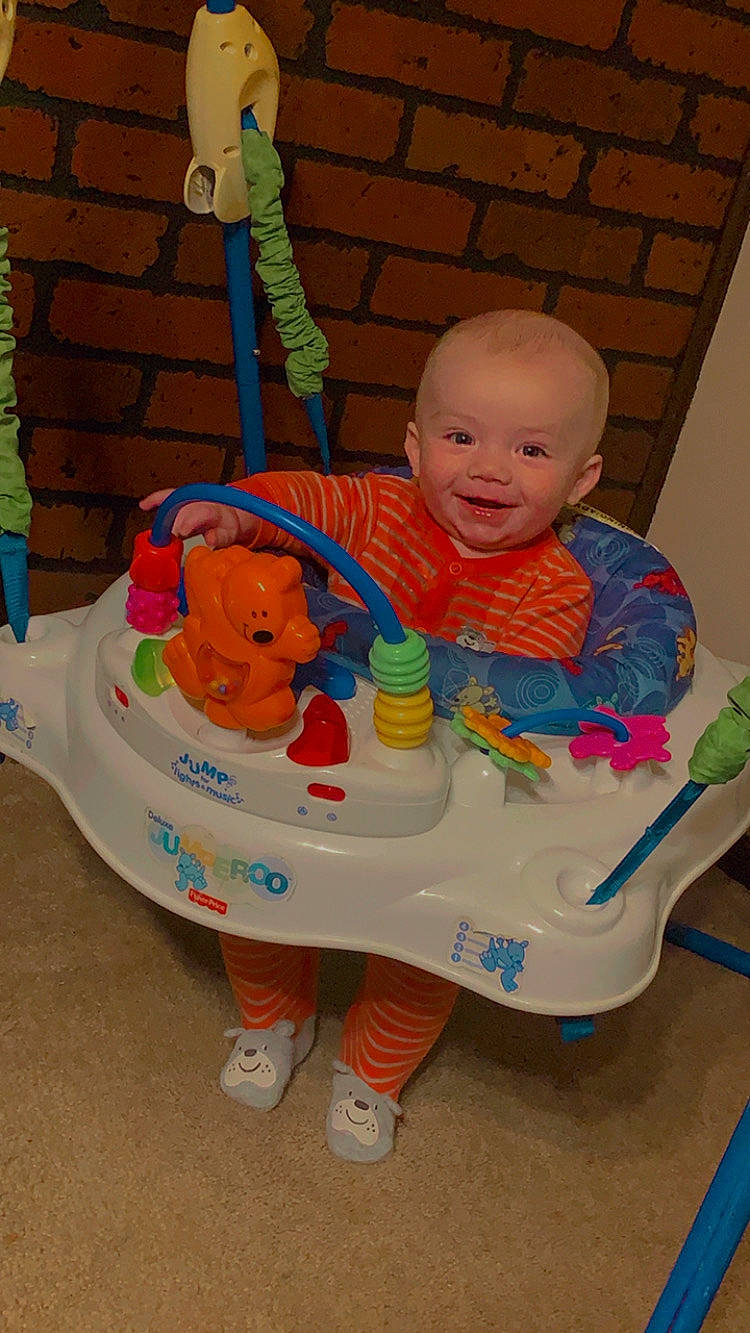 Lukas is registered to the contest to win money with this photo: baby, baby_products, baby_toys, child, joy, person, play, product, toddler, toy