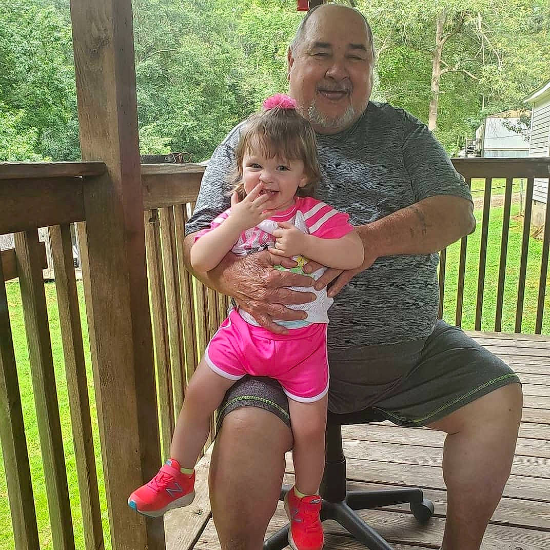 Adalynne is registered to the contest to win money with this photo: child, family, fun, joy, lap, leg, leisure, person, pink, shorts, sitting, style, summer, thigh, toddler, vacation