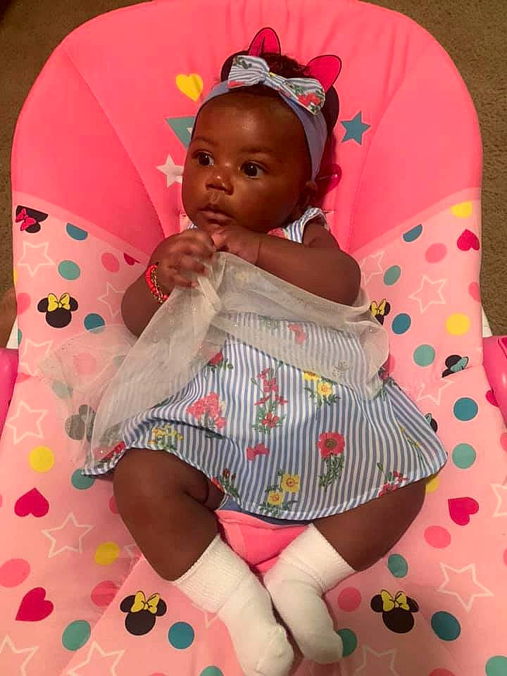 Kehlani joined the competition — help win amazing prizes! baby, baby_toddler_clothing, cheek, child, comfort, dress, fashion, finger, head, headgear, lip, magenta, outerwear, person, pink, product, skin, sleeve, textile, toddler