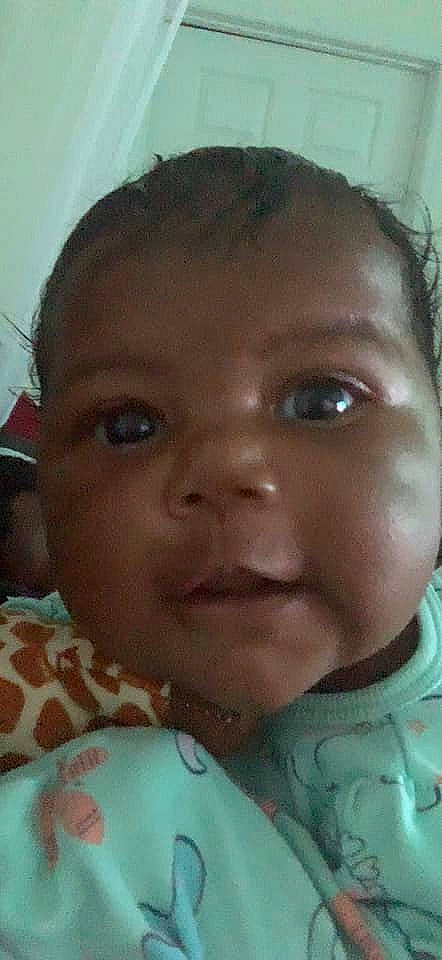 Kehlani is registered to the contest to win money with this photo: baby, baby_toddler_clothing, cheek, child, chin, ear, eyebrow, eyelash, forehead, fun, happy, iris, jaw, lip, mouth, no_expression, nose, person, skin, smile