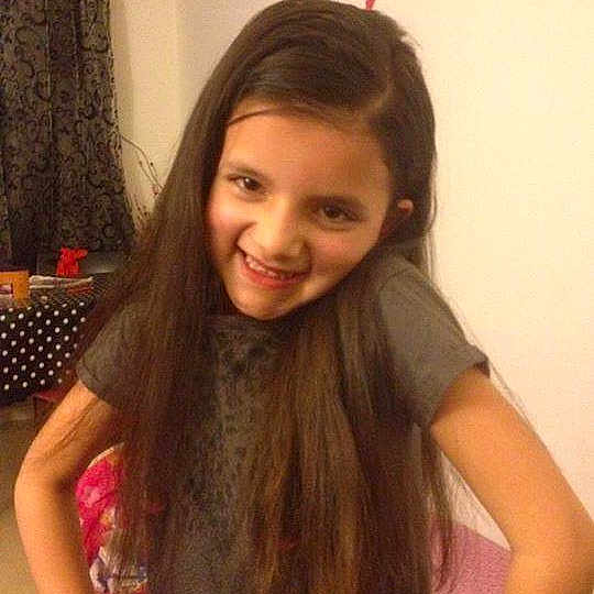 Inès participe au concours pour gagner de l'argent avec cette photo :