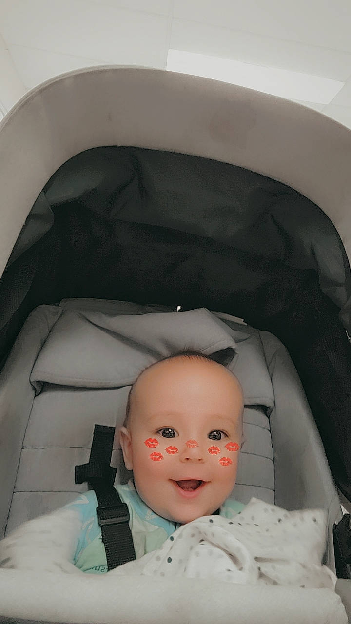 Lane joined the competition — help win amazing prizes! automotive_design, automotive_exterior, automotive_tire, automotive_wheel_system, baby, car_seat, carmine, child, comfort, eyebrow, family_car, flash_photography, headgear, luxury_vehicle, motor_vehicle, nose, person, personal_luxury_car, sitting, toy