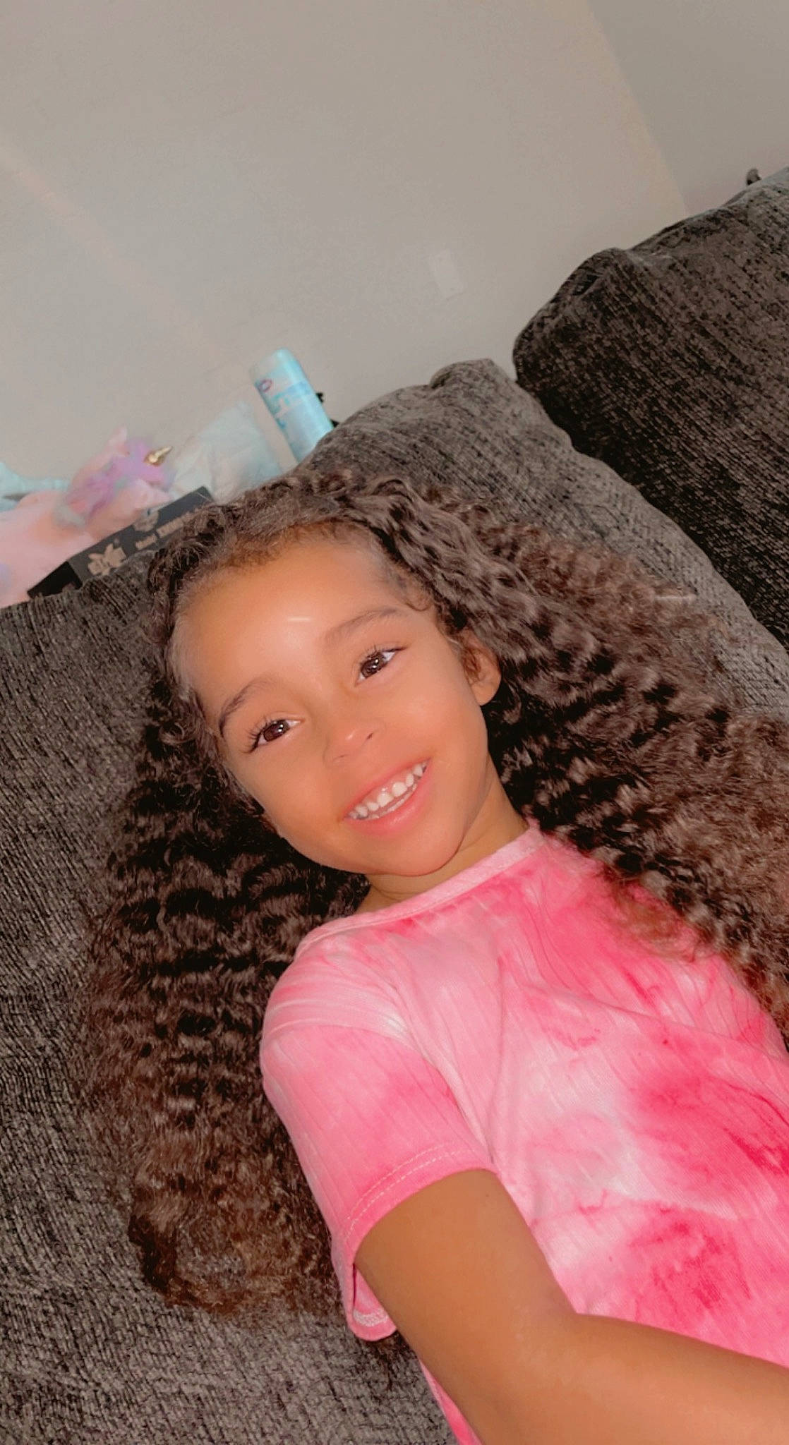 Araya joined the competition — help win amazing prizes! brown_hair, child, eye, fashion_accessory, flash_photography, fun, fur, happy, joy, leisure, long_hair, magenta, neck, people_in_nature, person, pink, portrait_photography, rock, sitting, smile