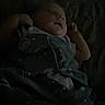 Raylynn joined the competition — help win amazing prizes! baby, bed, blanket, calm, child, clothing, cozy, dark, face, indoor, infancy, infant, peaceful, portrait, quiet, resting, sleeping, soft_light, wrapped, young