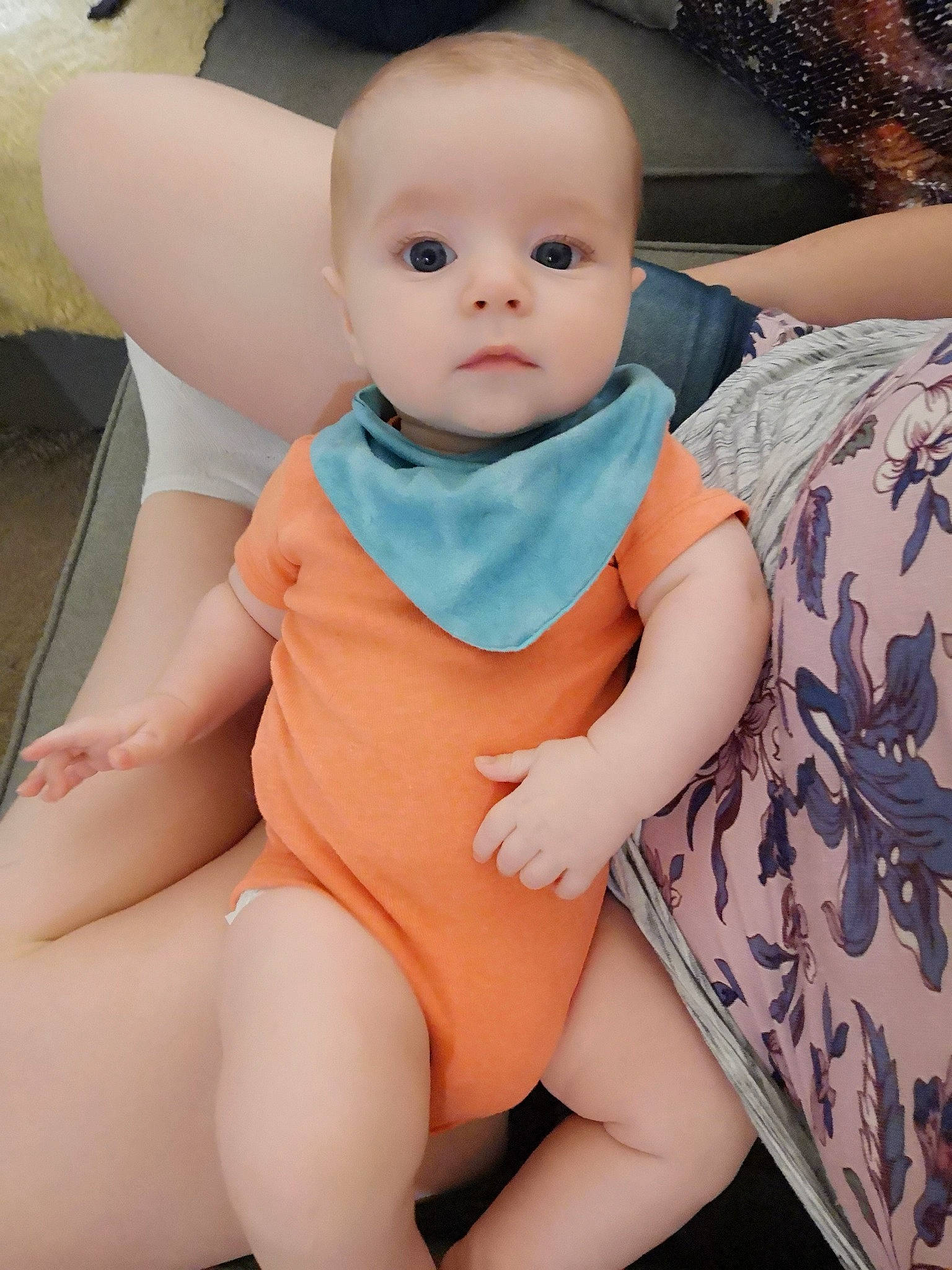 Jude is registered to the contest to win money with this photo: baby, cheek, child, hand, head, joint, leg, person, skin, thigh, toddler