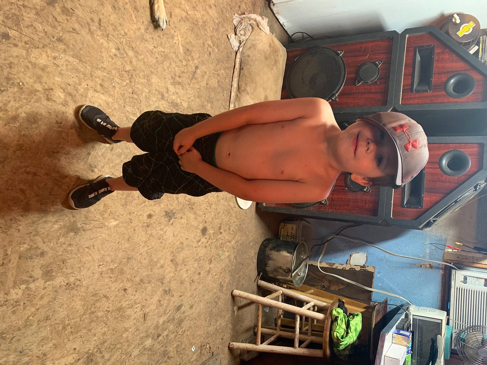 Aydin joined the competition — help win amazing prizes! auto_part, automotive_design, automotive_exterior, automotive_tire, barechested, bumper, elbow, fun, hat, headwear, human_leg, joy, landscape, machine, motor_vehicle, person, personal_protective_equipment, recreation, shorts, thigh