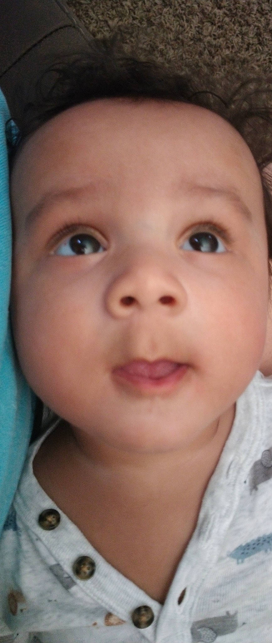 Rowland joined the competition — help win amazing prizes! baby, baby_toddler_clothing, cheek, child, chin, close_up, ear, eyebrow, eyelash, forehead, fun, happy, iris, lip, mouth, no_expression, nose, person, portrait_photography, skin