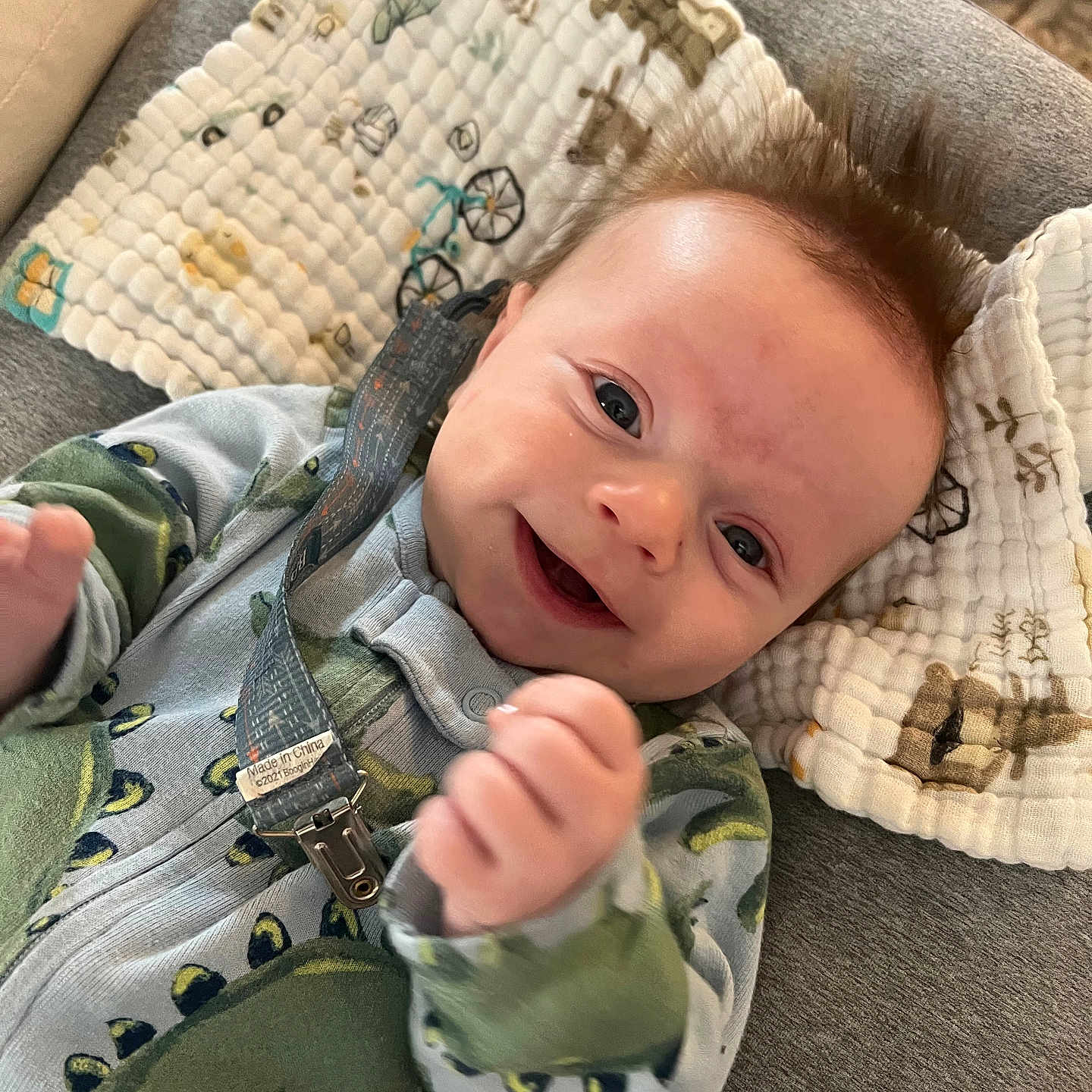 Lynx joined the competition — help win amazing prizes! baby, bodypart, clothing, coat, couch, cushion, face, finger, furniture, hand, happy, head, homedecor, jacket, pants, person, photography, portrait, quilt, smile