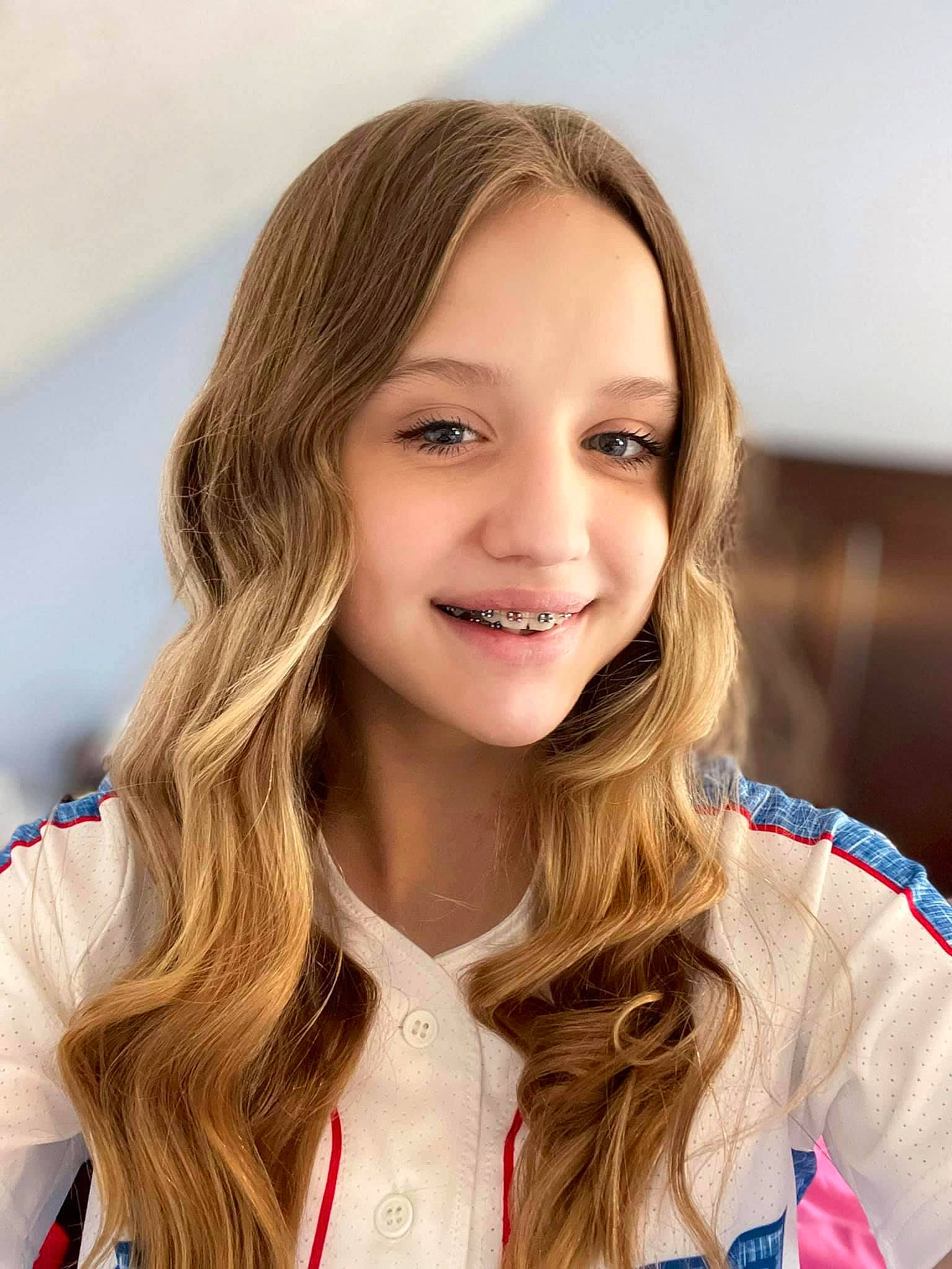 Kadance joined the competition — help win amazing prizes! beauty, blond, brown_hair, cheek, collar, electric_blue, event, eyelash, face, facial_expression, happy, jaw, joy, layered_hair, lip, long_hair, person, skin, sleeve, smile