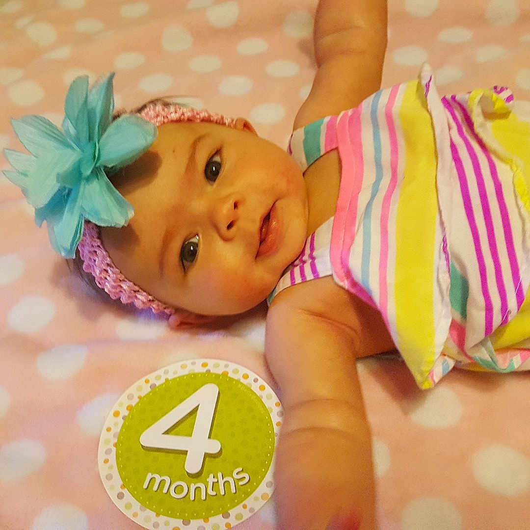 Jenevieve joined the competition — help win amazing prizes! baby_products, child, finger, fun, infant, iris, pink, play, product, skin, sweetness, textile, toddler