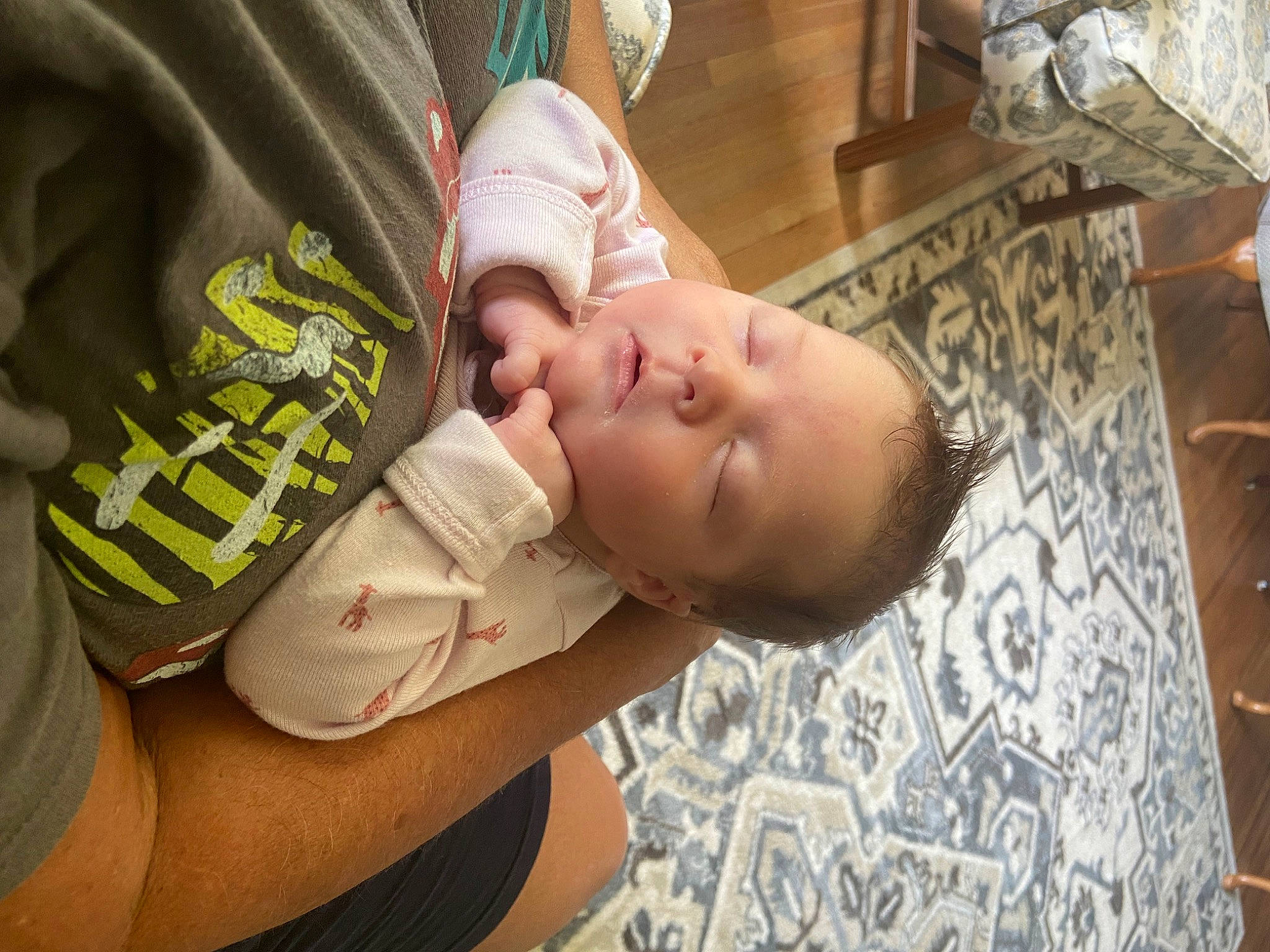 Leona joined the competition — help win amazing prizes! abdomen, baby, baby_products, baby_toddler_clothing, chair, child, comfort, elbow, flooring, fun, happy, hat, person, room, sitting, sleep, smile, t_shirt, toddler, tree